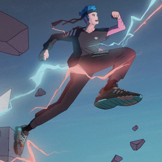 Ninja x adidas "Chasing the Spark"