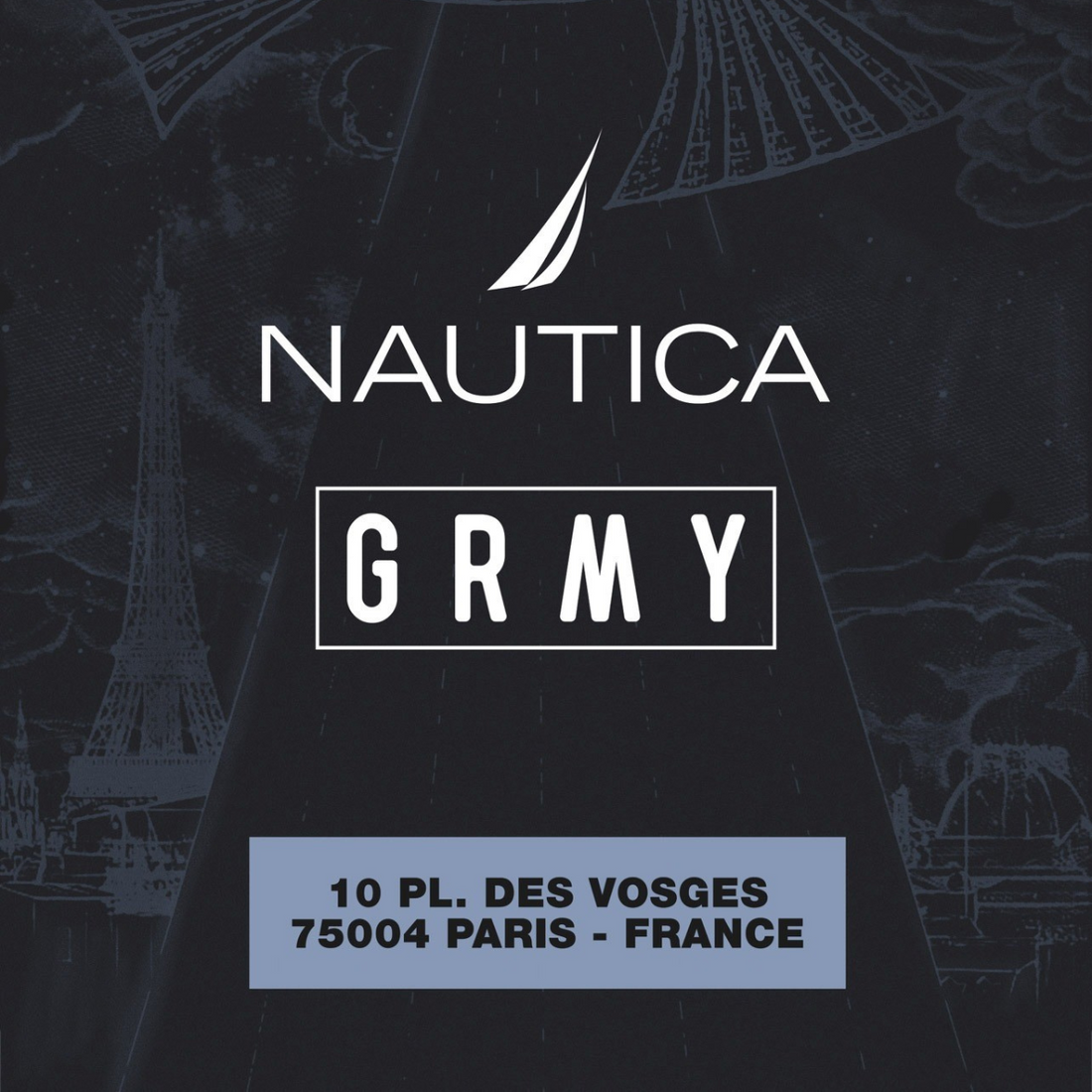 NAUTICA x GRIMEY AT PARIS FASHION WEEK.
