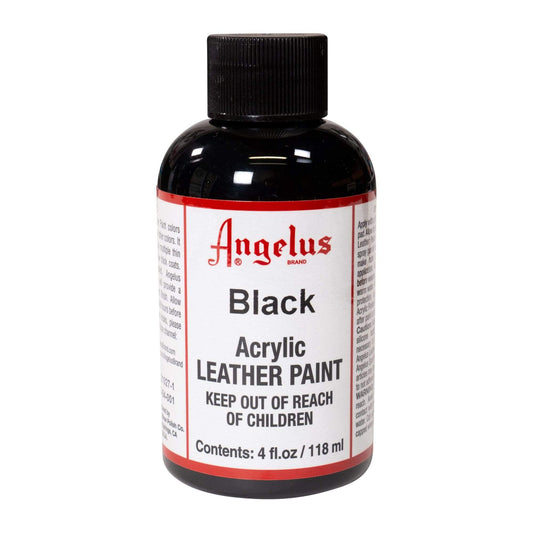 ANGELUS Black leather paint