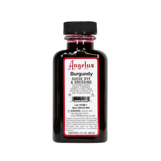 ANGELUS Suede Dye Burgundy 90ml