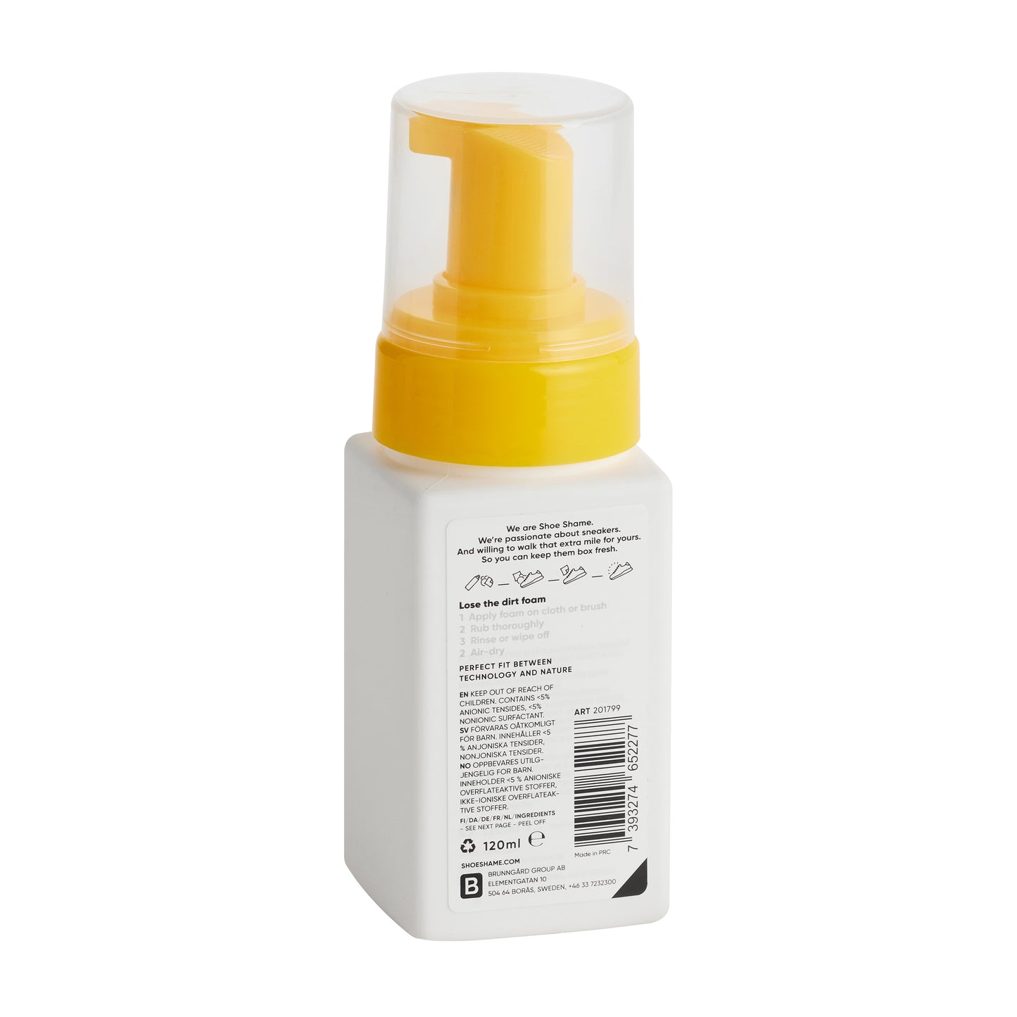SHOE SHAME Lose the Dirt foam 120ml
