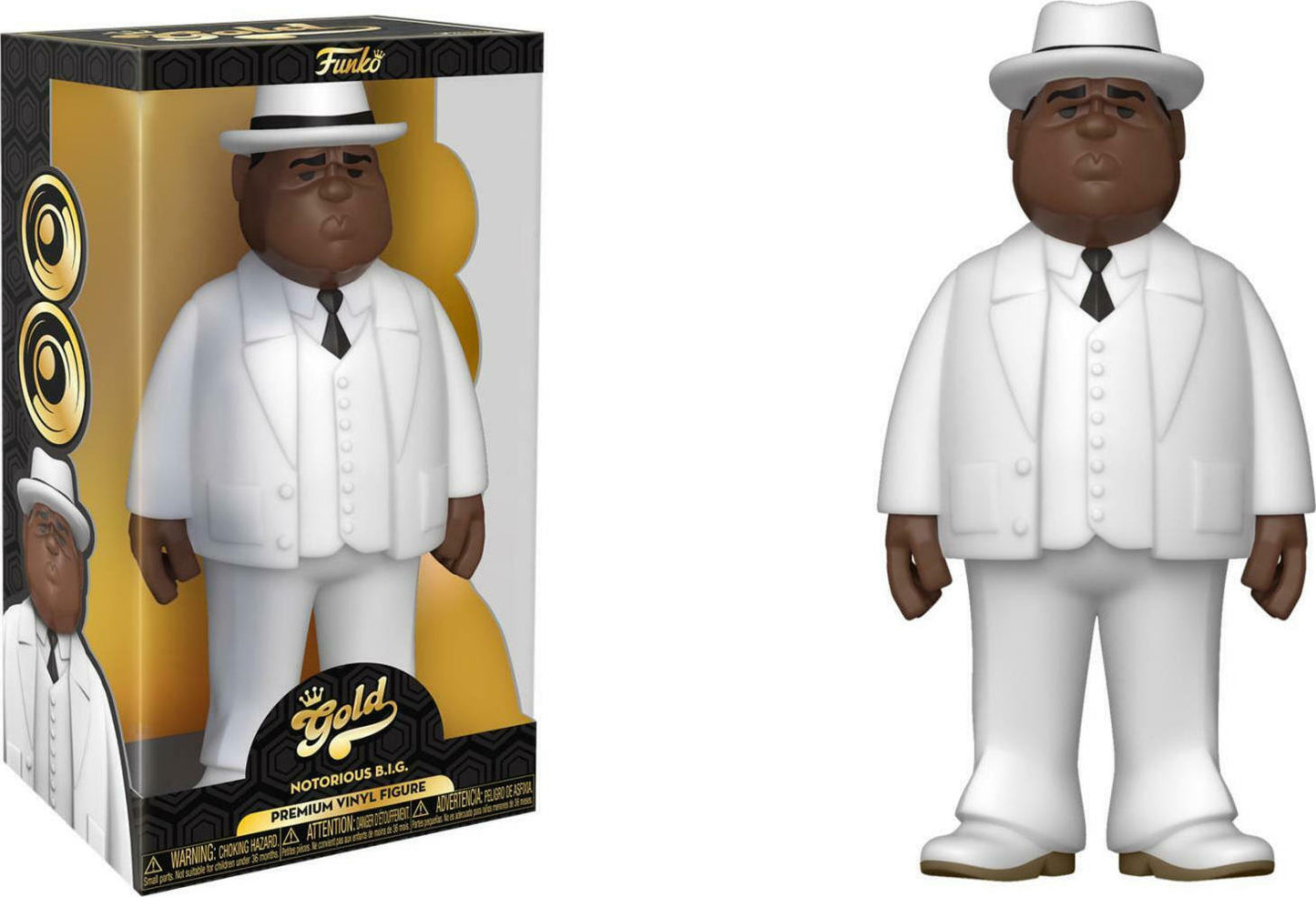 Funko Gold: Biggie Smalls - White Suit Premium Vinyl Figure (30cm)