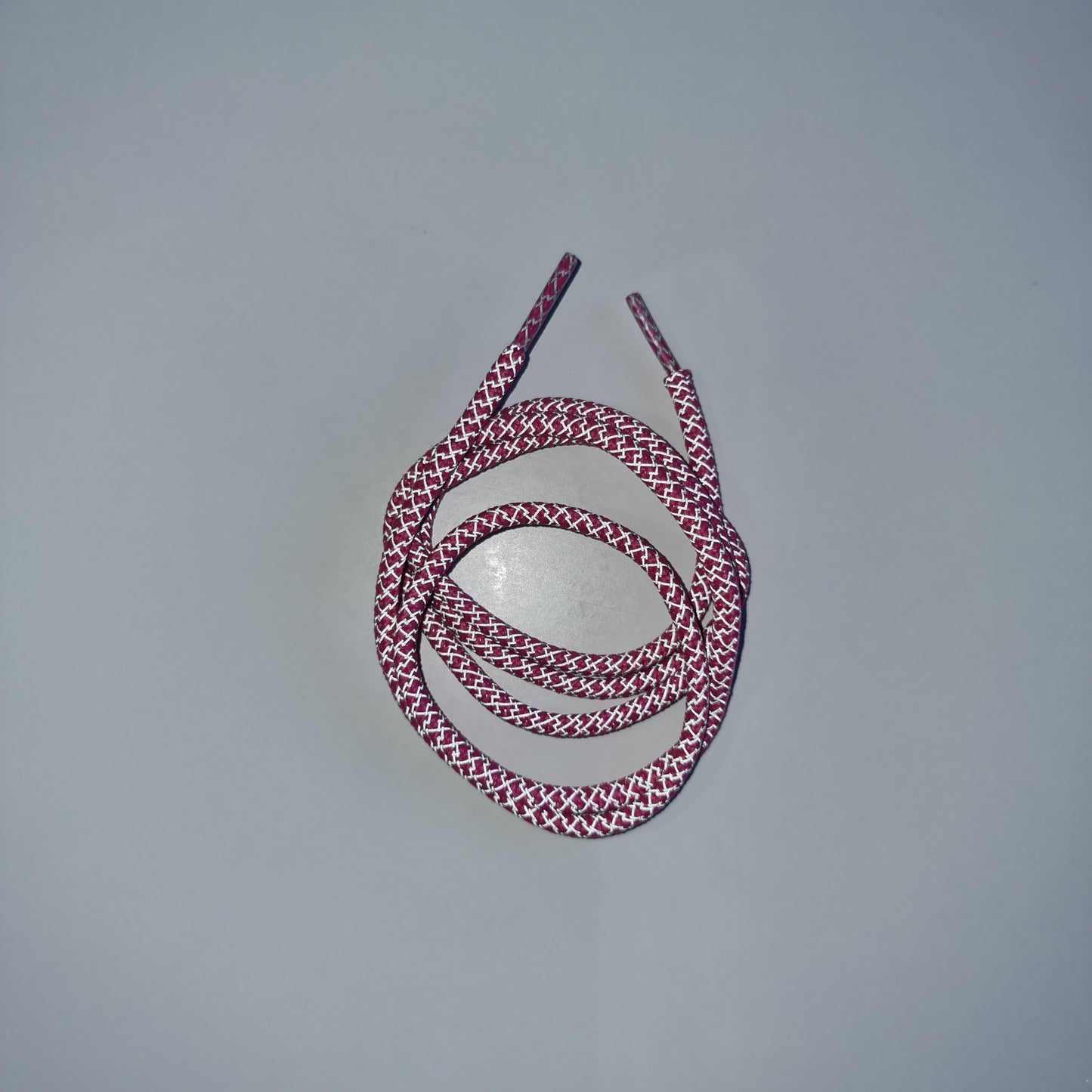 Round Reflective Pink laces 100cm