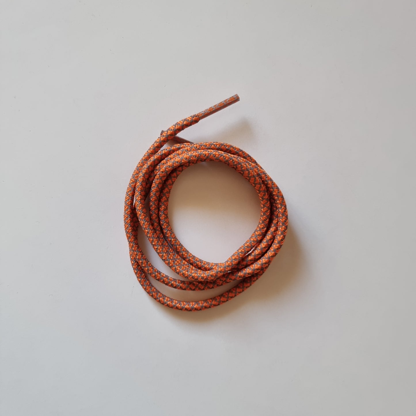 Round Reflective Orange laces 100cm