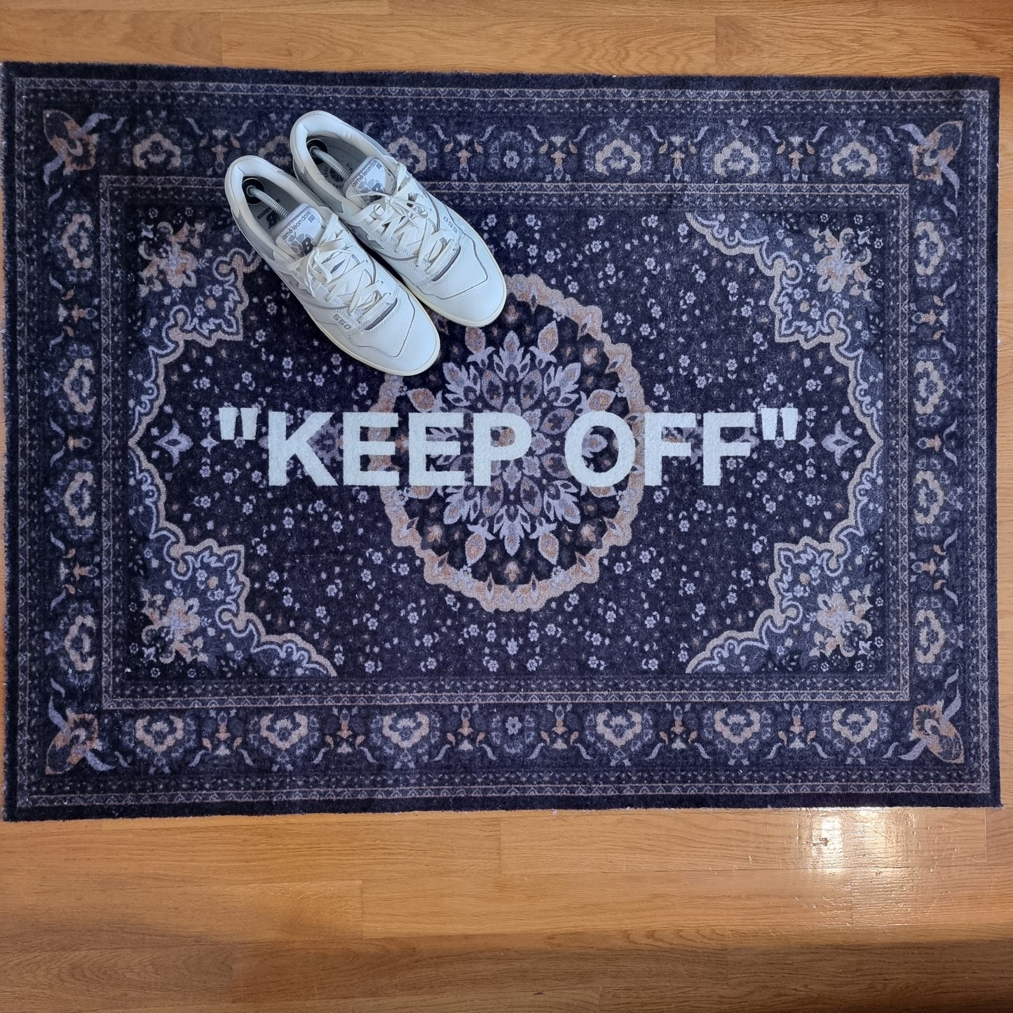 Sneaker Floor Mat - "KEEP OFF"