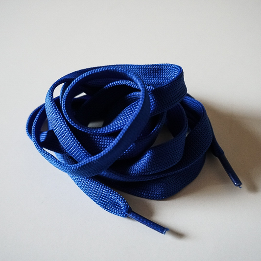 Replacement Laces flat Royal Blue Fluo