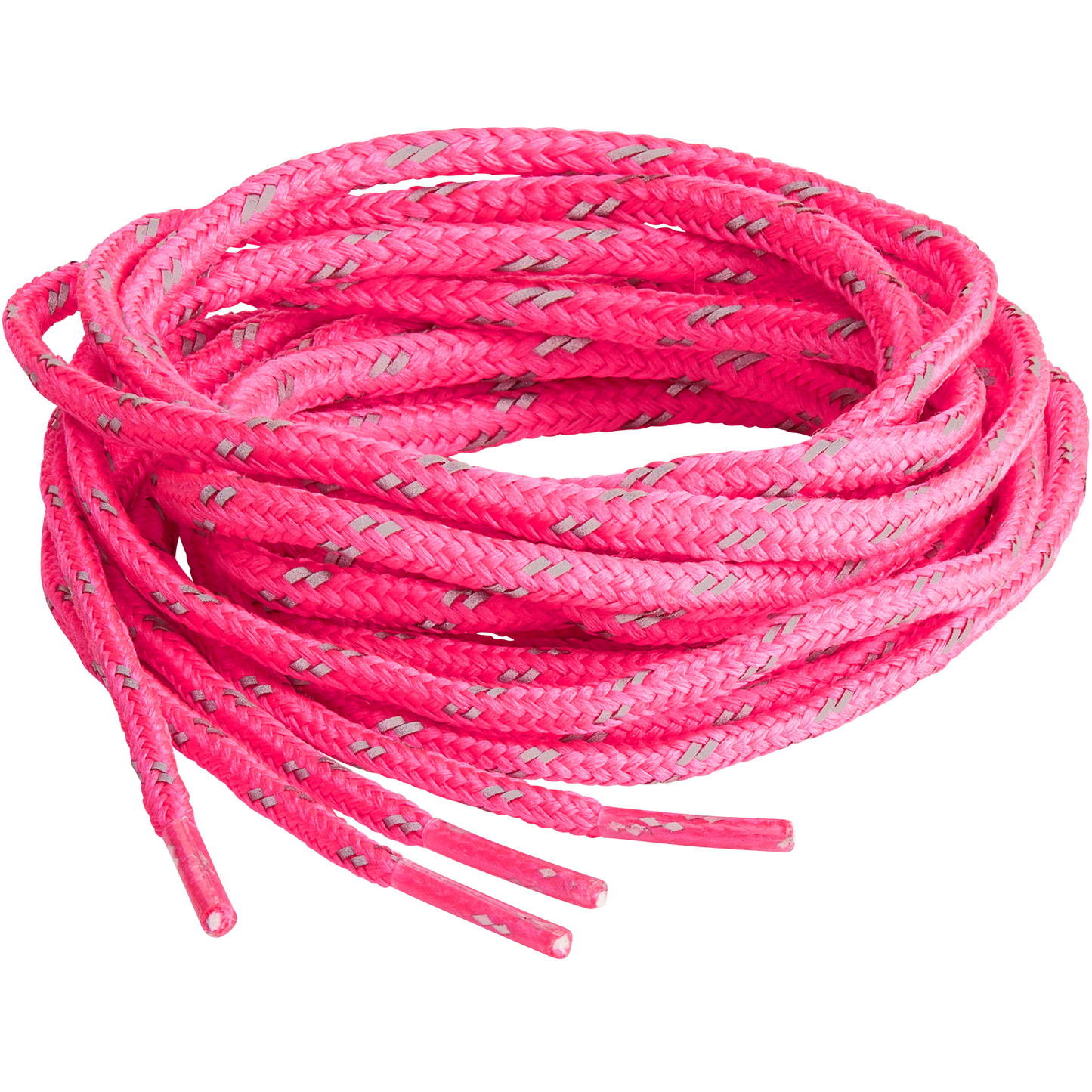 SPRINGYARD Round Reflective 4.0 Neon pink laces 137cm