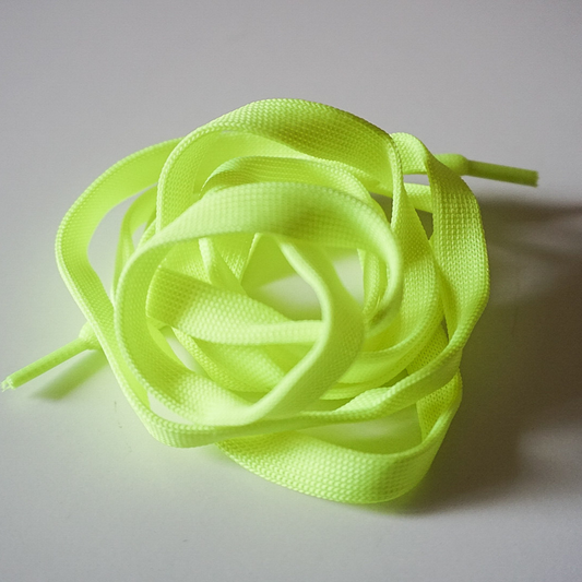 Replacement Laces flat Yellow Fluo