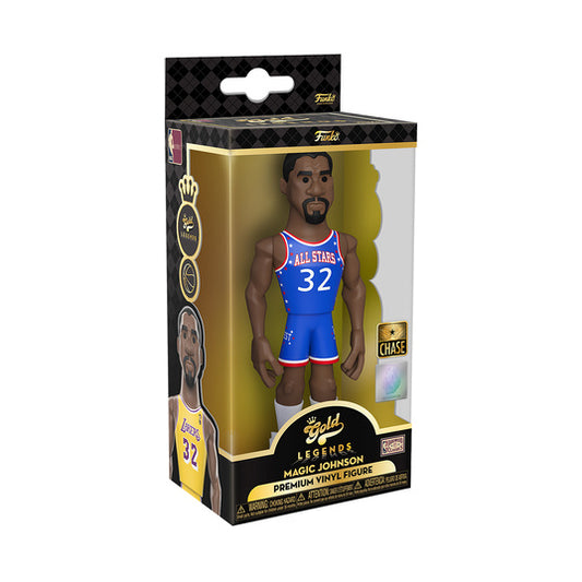 Funko Gold NBA LA LAKERS- ALL STAR Magic Johnson* Premium Vinyl Figure (13cm)