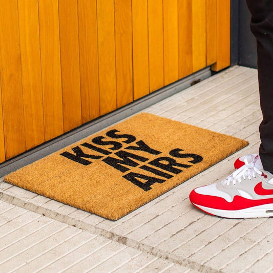 Sneaker Floor Mat KISS MY AIRS - natural