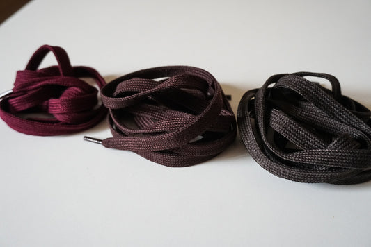 Replacement Laces flat Eggplant