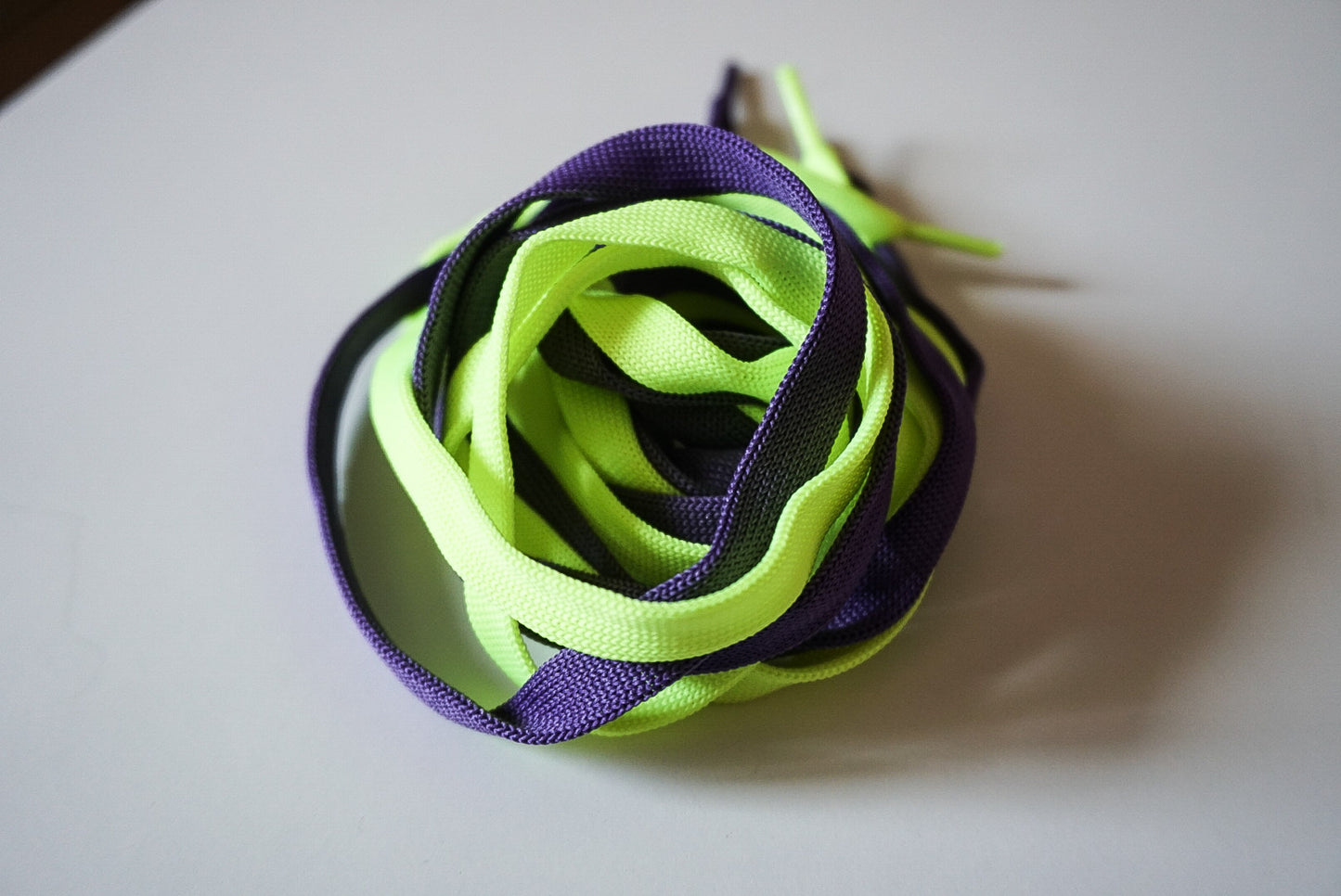Replacement Laces flat Yellow Fluo