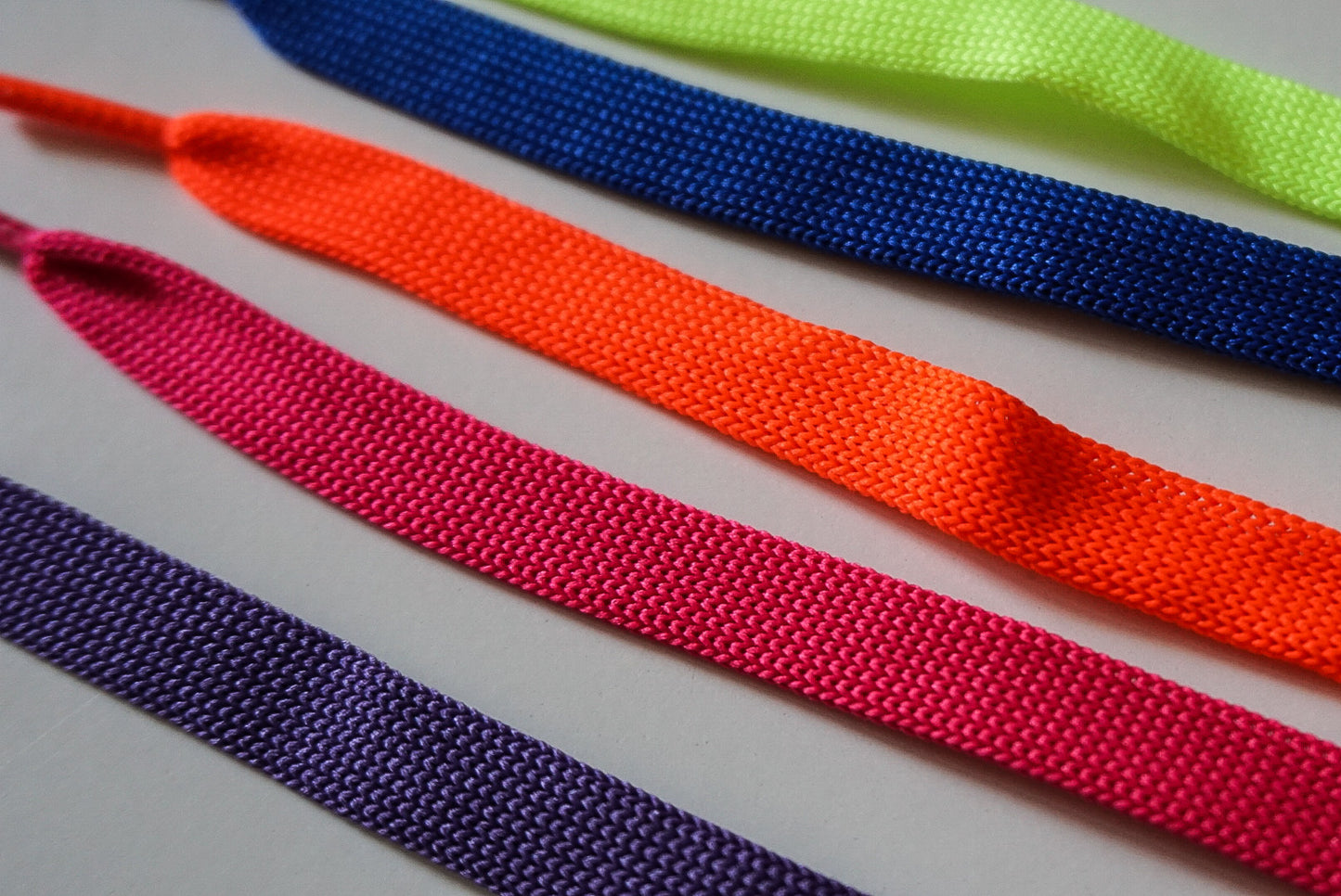 Replacement Laces flat Fuchsia Fluo