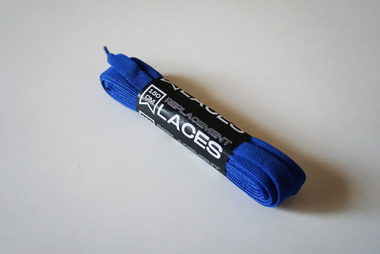 Replacement Laces flat Royal Blue Fluo
