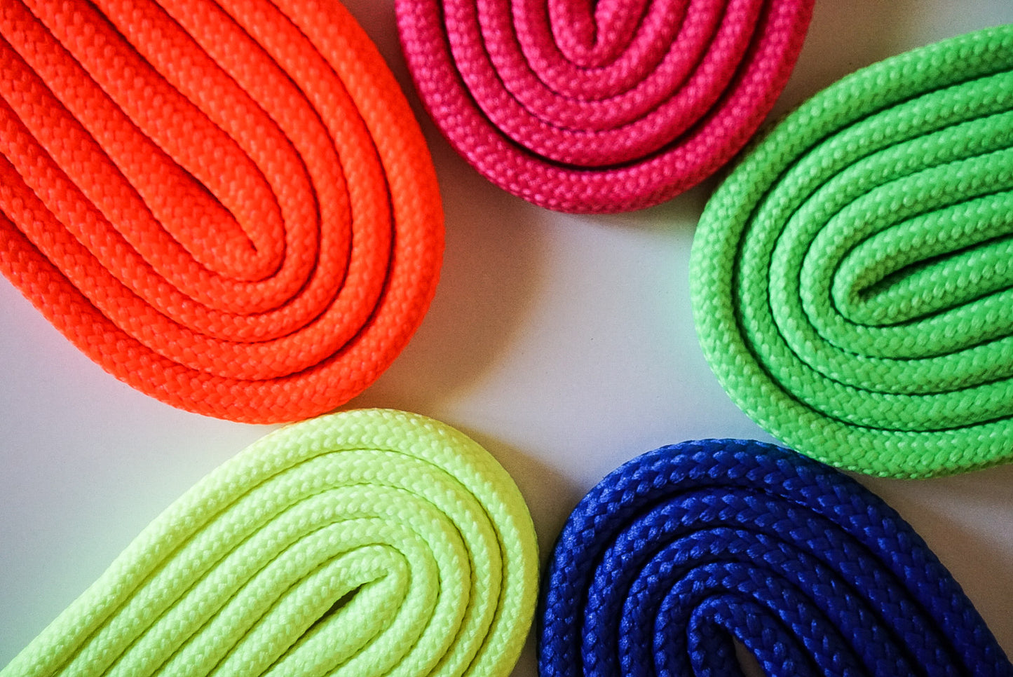 Replacement Laces Round Royal Blue Fluo