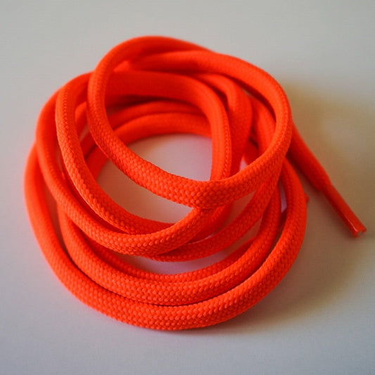 Replacement Laces Round Orange Fluo