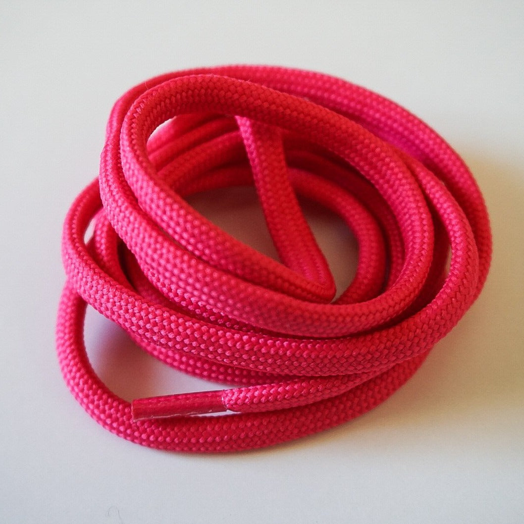 Replacement Laces Round Fuchsia Fluo