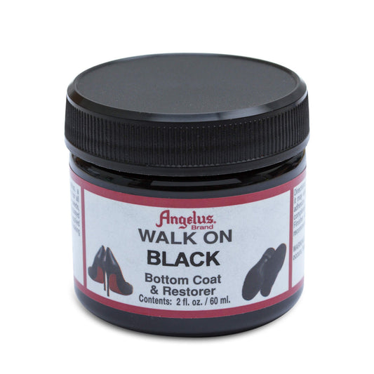 ANGELUS Walk on Black bottom coat & restorer 60ml