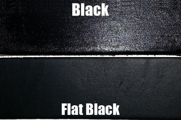 ANGELUS Flat Black leather paint