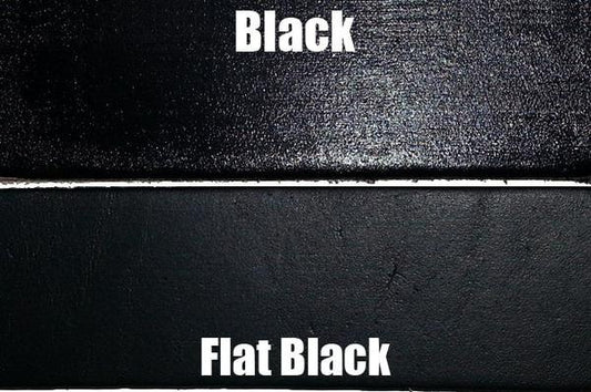 ANGELUS Flat Black leather paint