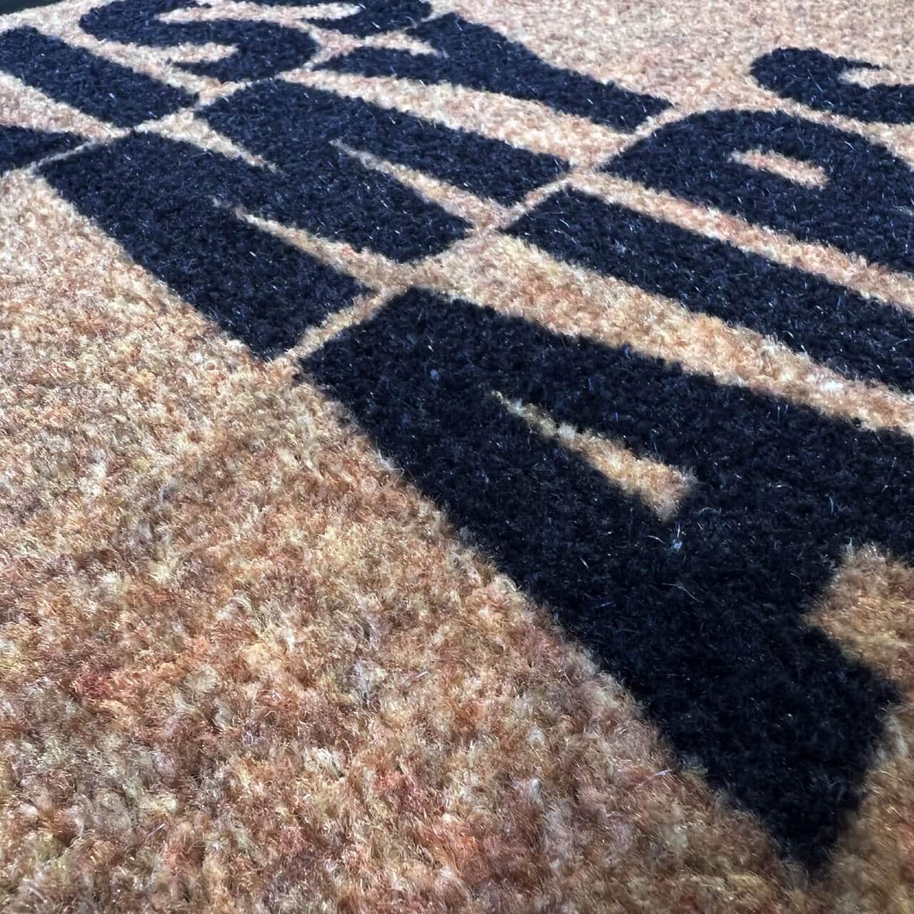 Sneaker Floor Mat KISS MY AIRS - natural