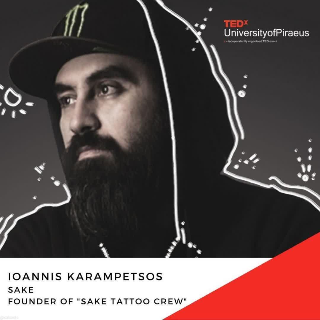 Another Art Crime | Ioannis Karampetsos (Sake) | TEDxUniversityofPiraeus