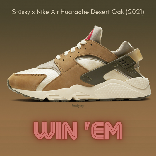 GIVEAWAY: Stüssy x Air Huarache