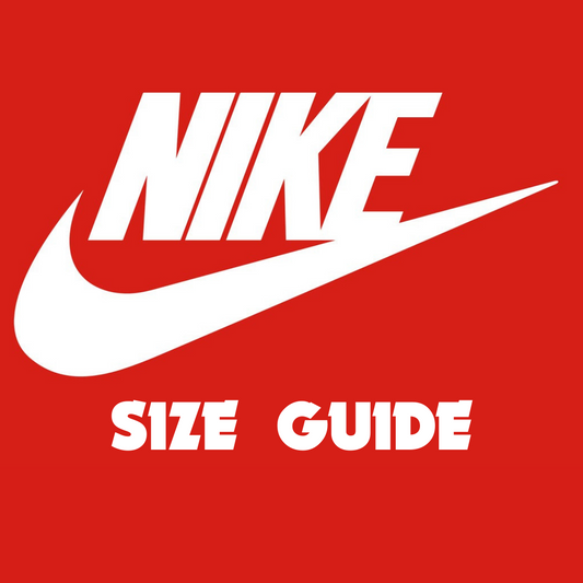 Nike sneakers Size Guide