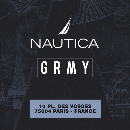 NAUTICA x GRIMEY AT PARIS FASHION WEEK.