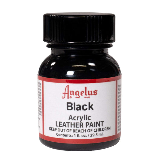 ANGELUS Black leather paint