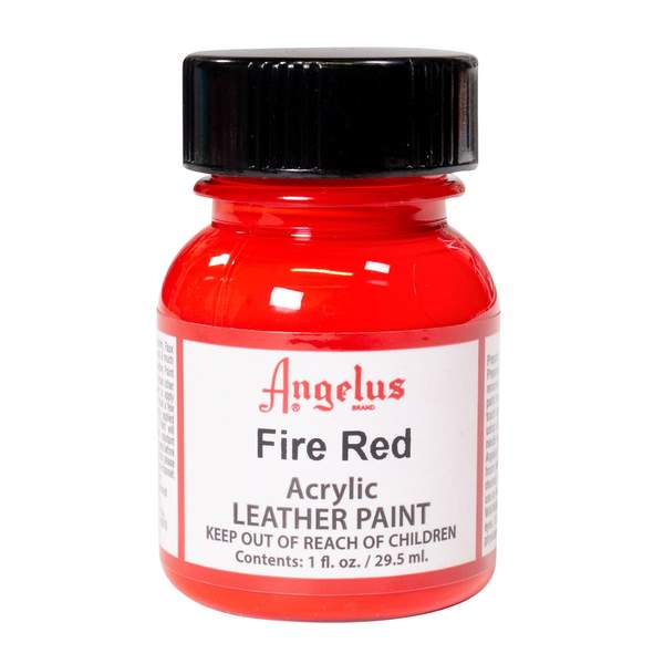 ANGELUS Fire Red leather paint 29.5 ml