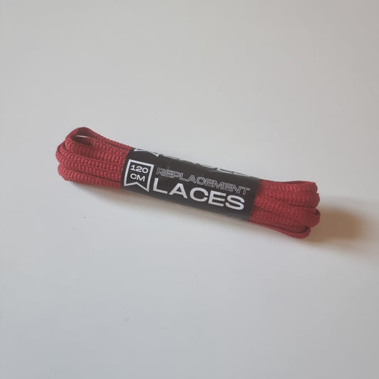 Replacement Laces Semi Round Red