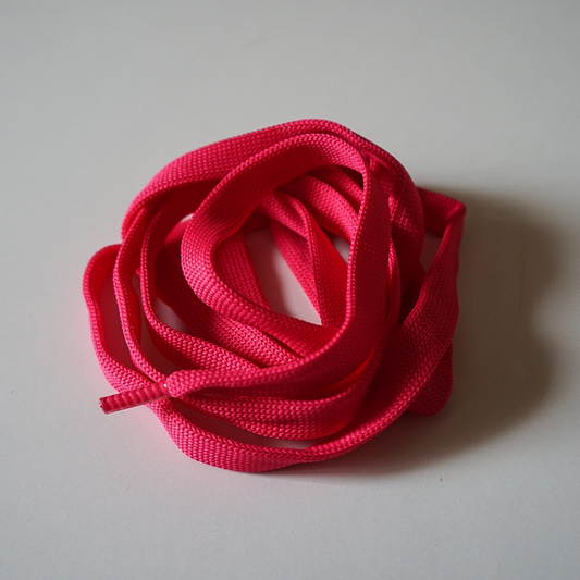 Replacement Laces flat Fuchsia Fluo