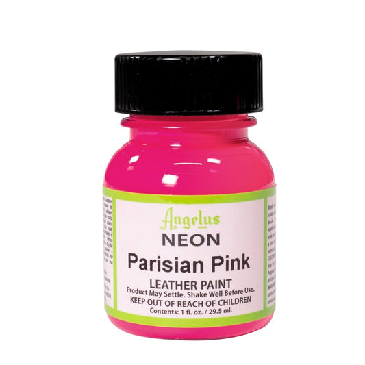 ANGELUS Neon Parisian Pink leather paint 29.5 ml