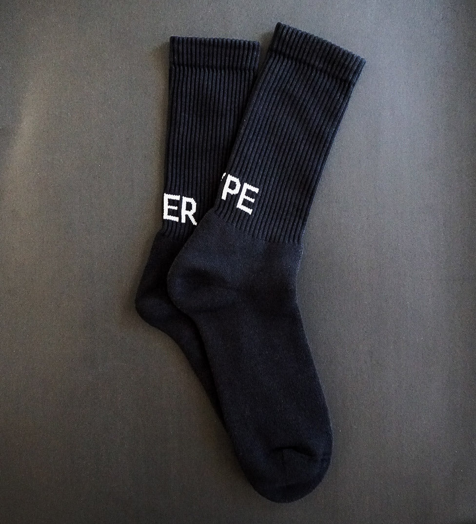 OVERHYPE socks black