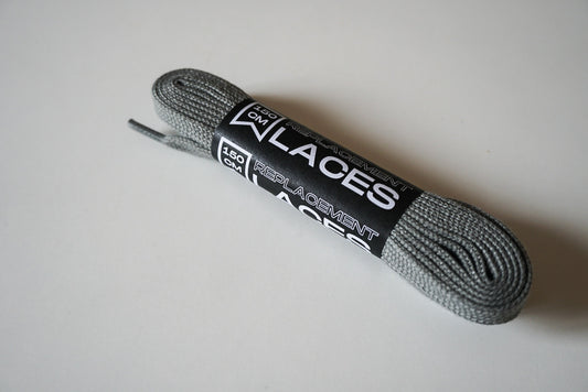 Replacement Laces flat Light Grey